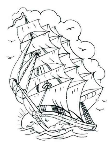 Корабль для выжигания