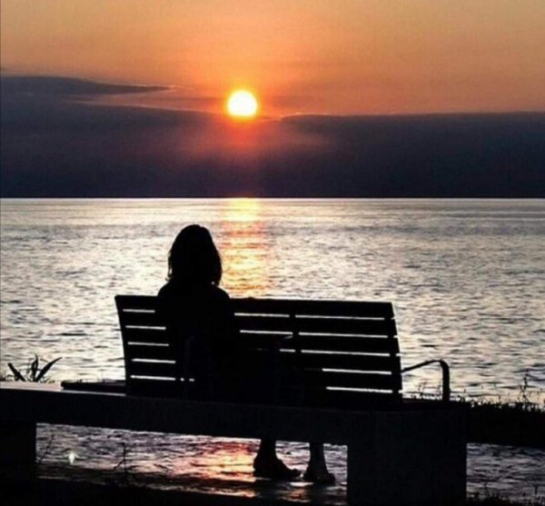 Одиночество девушка