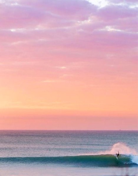 Нежный закат