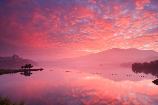 Розовый закат