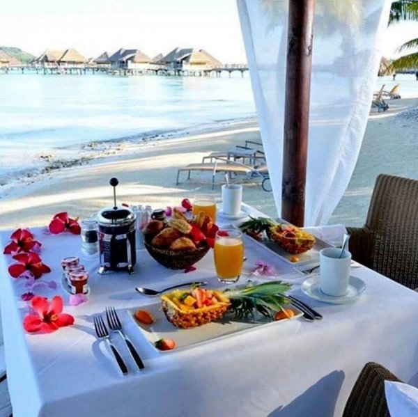 Шикарный завтрак в отеле