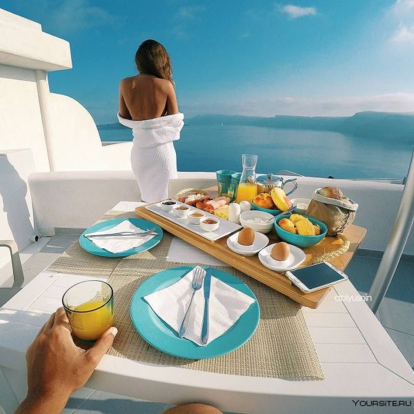 Вечер на террасе