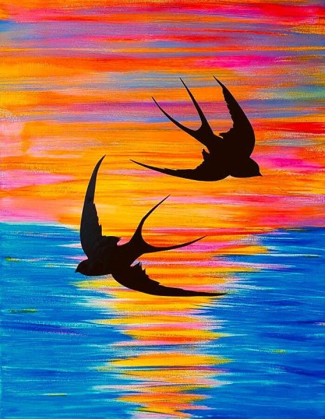 Стилизованная Ласточка