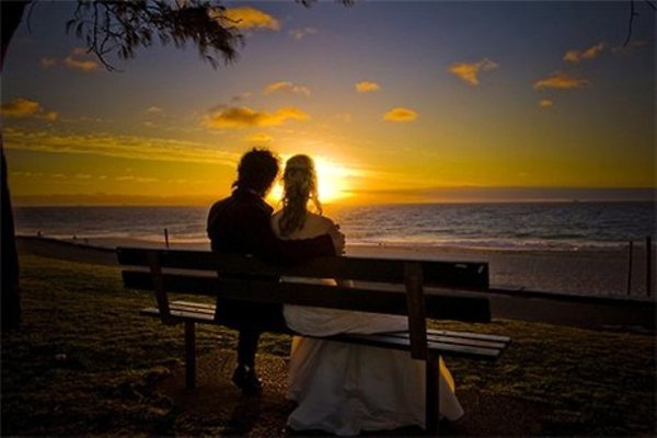 Влюбленные на Мальдивах