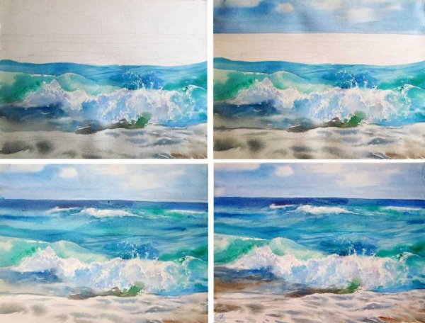 Корабль рисунок несложный