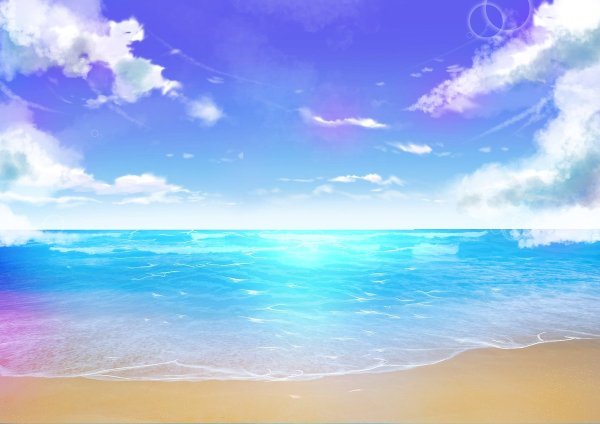 Аниме пляж