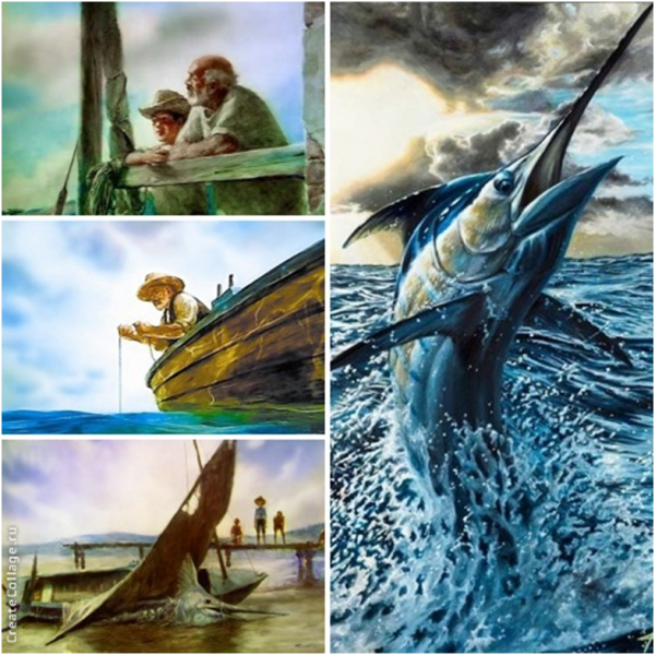Старик и море Манолин