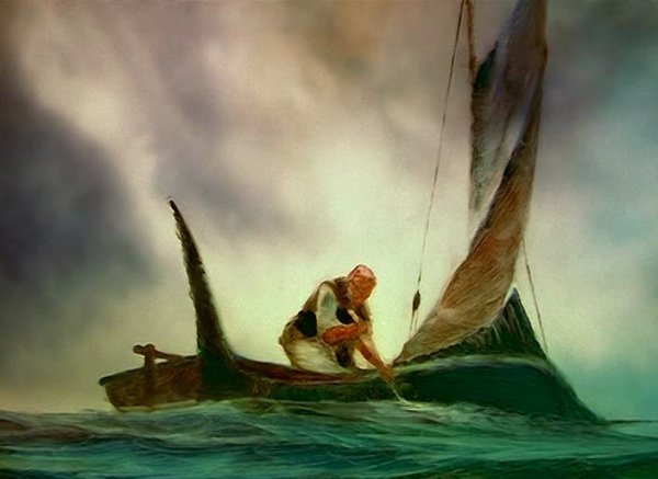 Старик и море мультфильм 1999