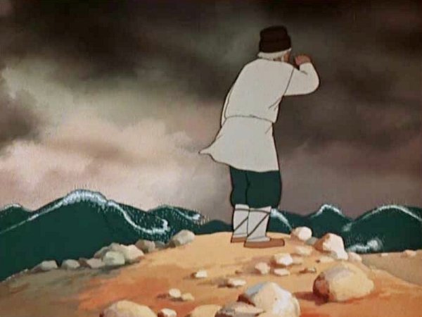 Золотая рыбка мультфильм старик