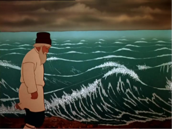 Сказка о рыбаке и рыбке море