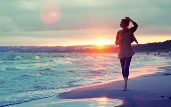 Солнцезащитные очки на пляже