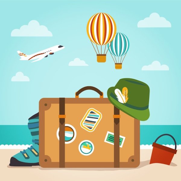 Путешествие иллюстрация