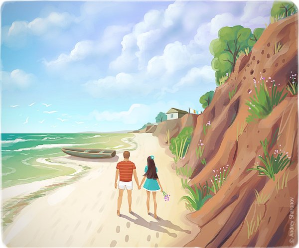 Путешествие иллюстрация