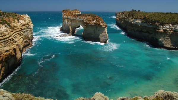 Пейзаж море