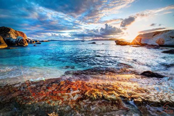 Море волны пляж