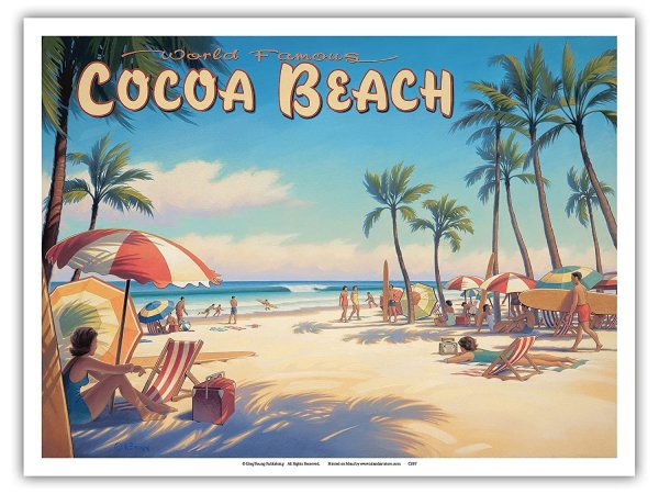 Плакат море