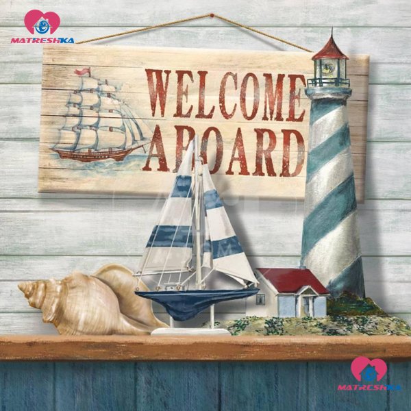 Постеры в морском стиле