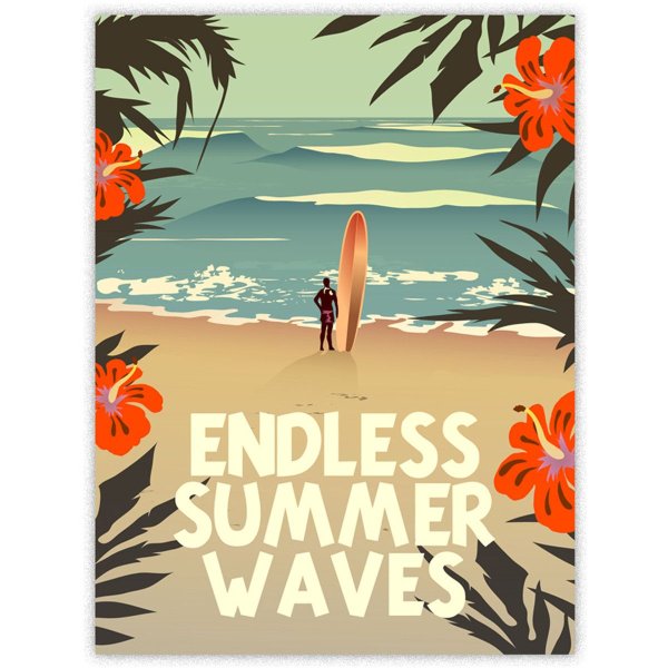 Пляжные плакаты