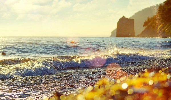 Осеннее море на рабочий стол