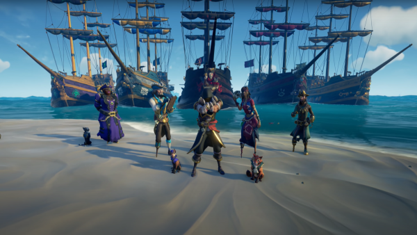 Игра про корабль Sea of Thieves