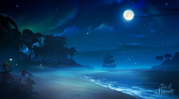 Sea of Thieves Северное сияние