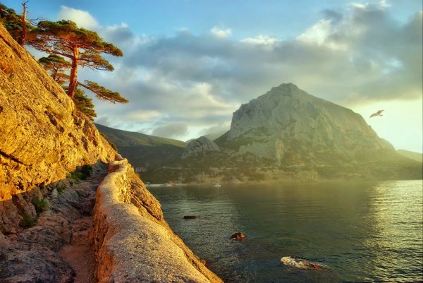 Крым горы море