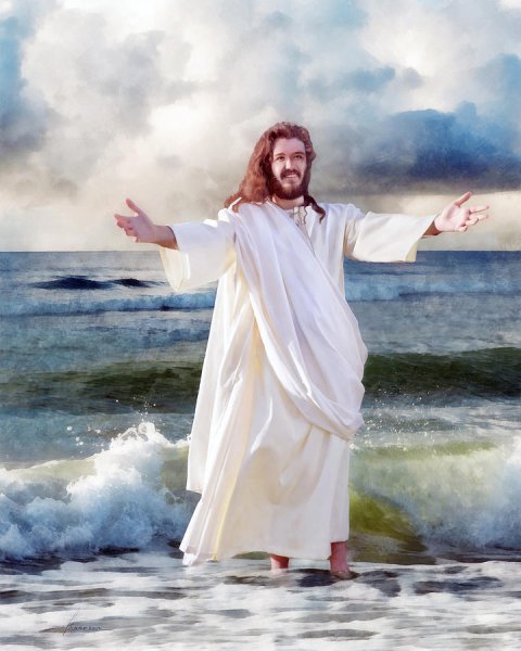 Хождение Иисуса Христа по водам картина