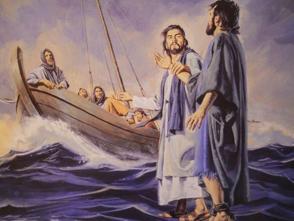 Картина скитания Христа