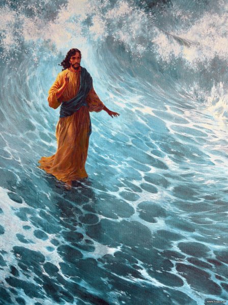 Хождение по водам Иисуса Христа и Петр