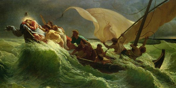 Хождение Иисуса Христа по водам картина
