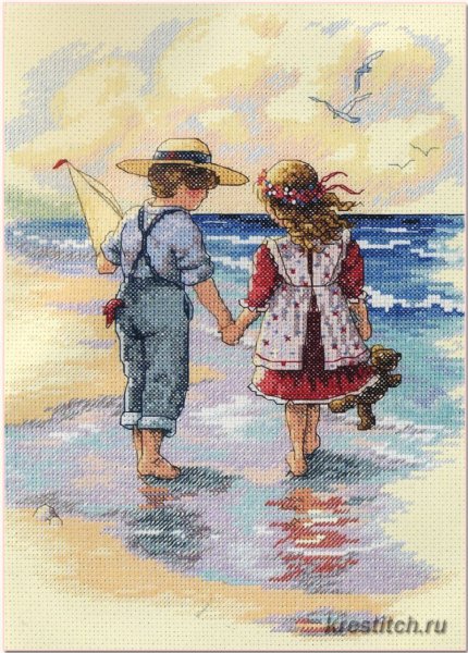 Детская фотосессия на море