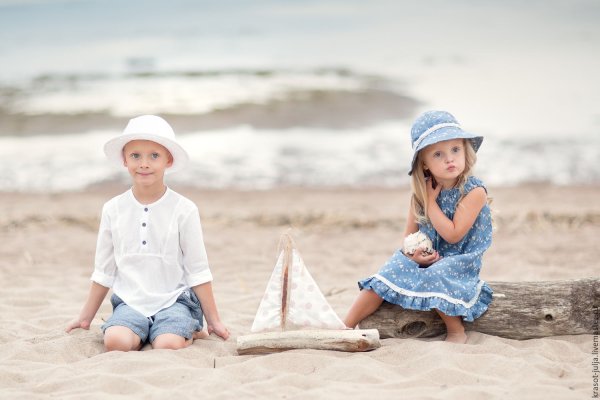 Владимир Волегов дети и море живопись