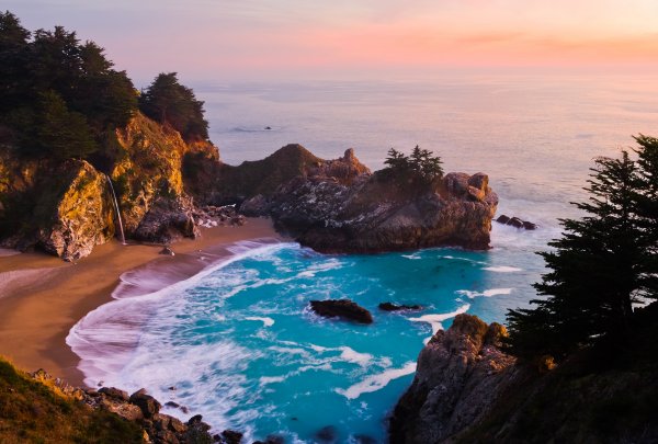 MCWAY Falls Калифорния