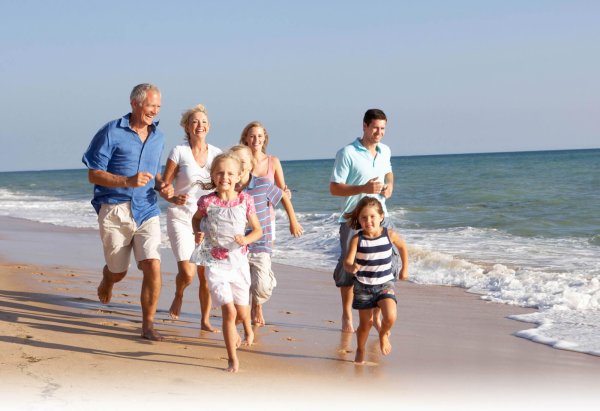 Путешествие на море с семьей
