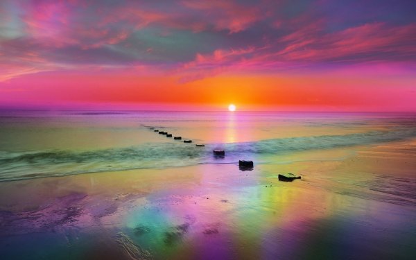 Разноцветные моря