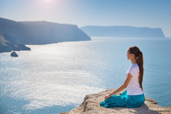 Медитация на берегу моря