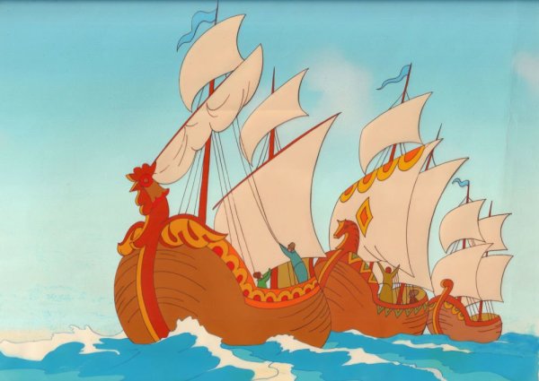 Сказка Пушкина ветер по морю гуляет