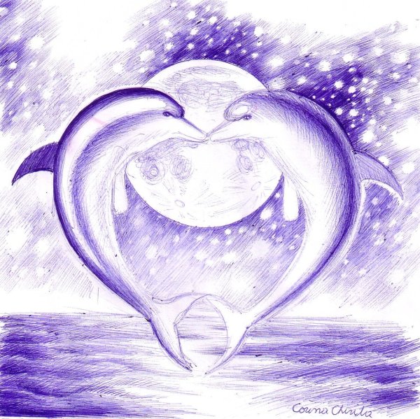 Рисование моря для детей