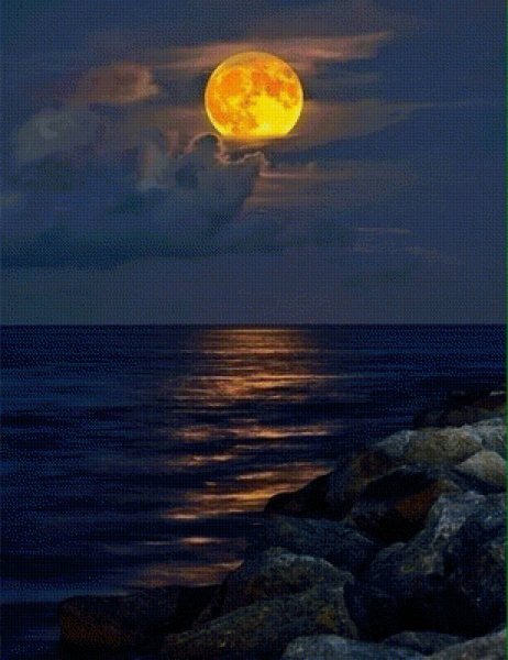 Форосская Церковь в Крыму ночью