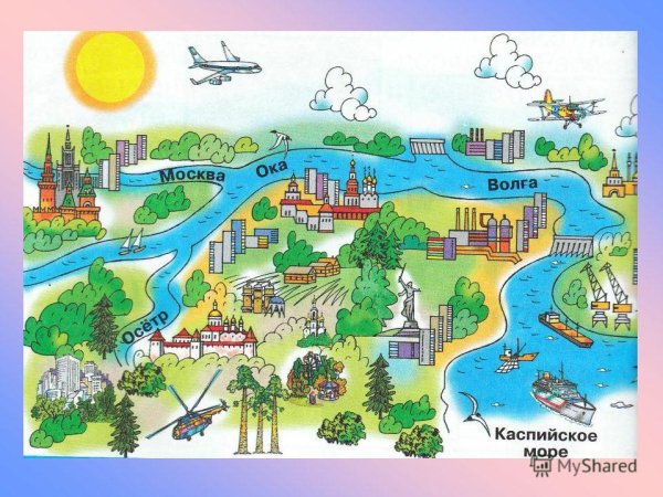 Куда текут реки 1 класс окружающий мир