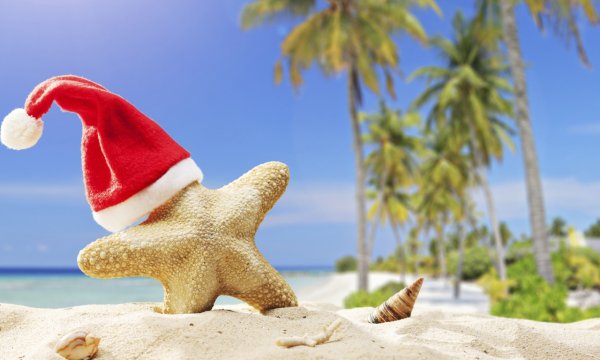 Новый год на пляже