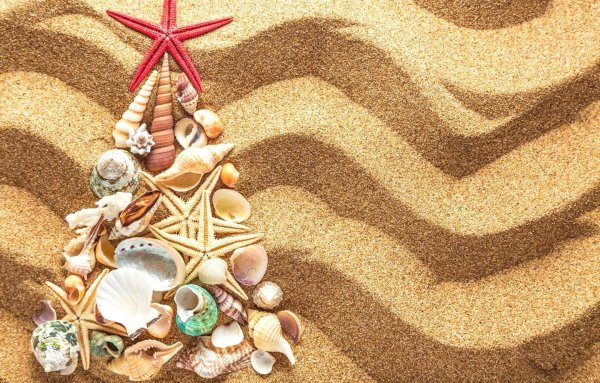 Новогоднее море