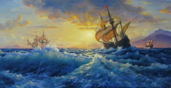 Римский Корсаков океан море