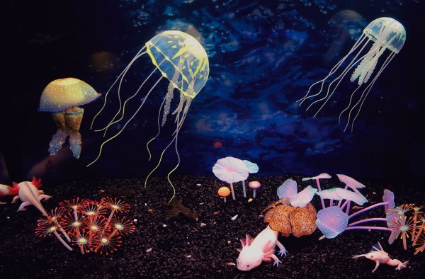 Подводный мир медузы