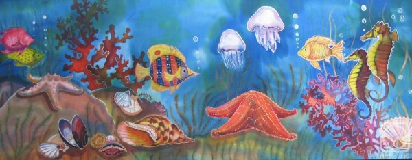 Морское дно для детей