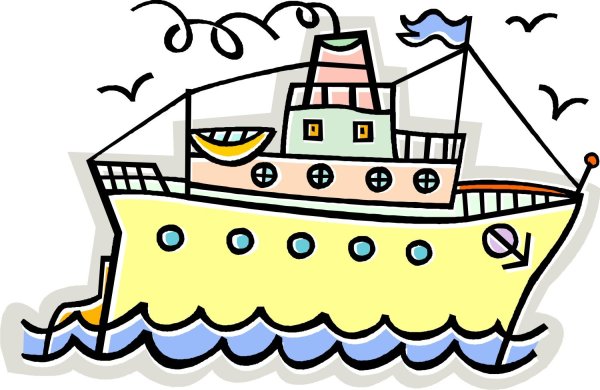 Дети на теплоходе