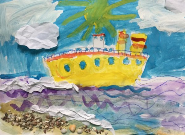 Рисунки лайнером