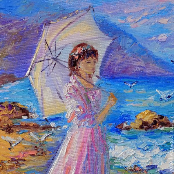 Художник Александр Аверин море