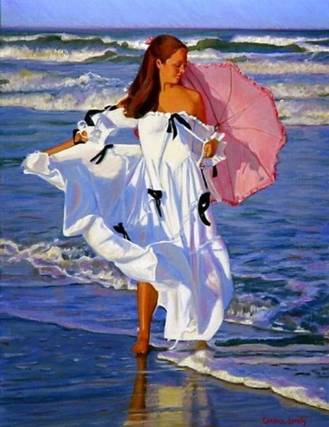 Художник Кэндас Лавли