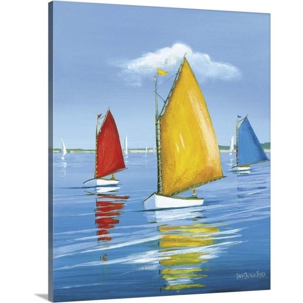 Разноцветные паруса